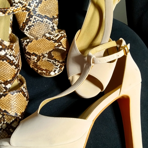 BOGOFREE SZ9.5 HEELS. GREAT CONDITION - Picture 5 of 16